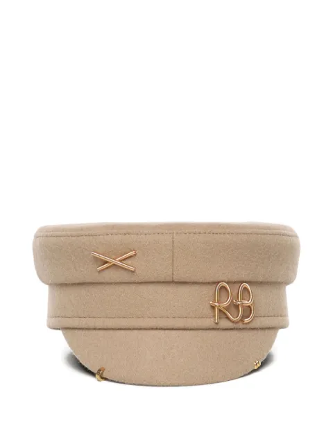 Ruslan Baginskiy gold-embellished wool hat