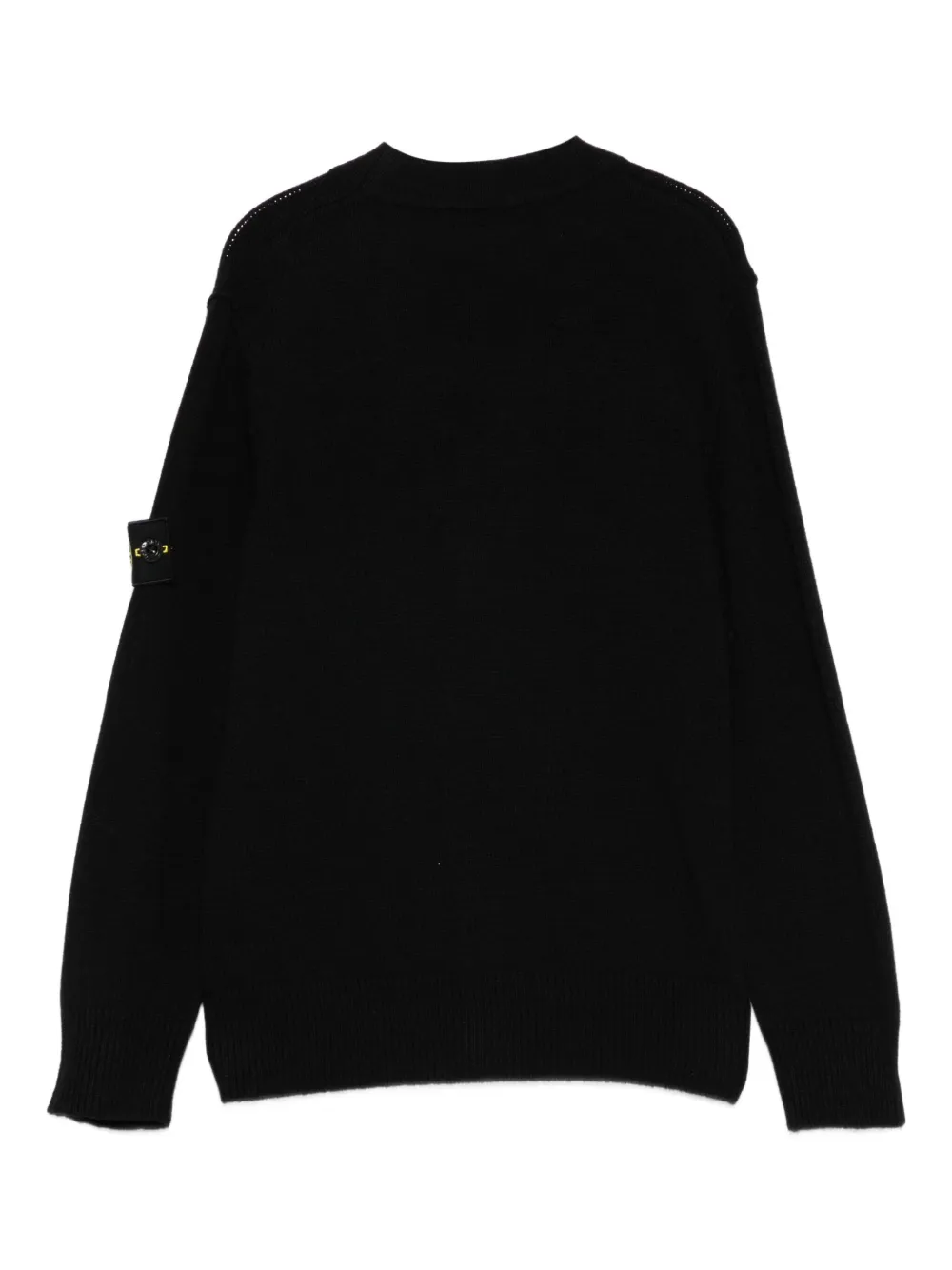 Stone Island Junior logo-patch cardigan | Boys Cardigans | Image 2