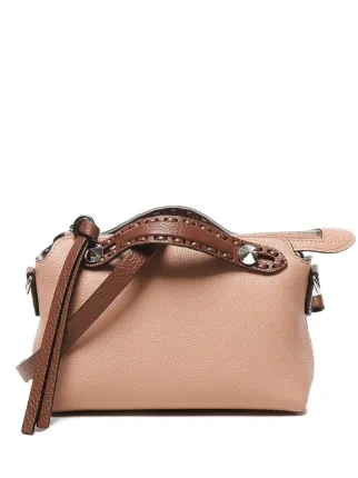 【関税＆送料込み】Fendi Mini By The Way Saddle Bags By The Way Selleria Mini Cuoio Romano leather Black | Fendi