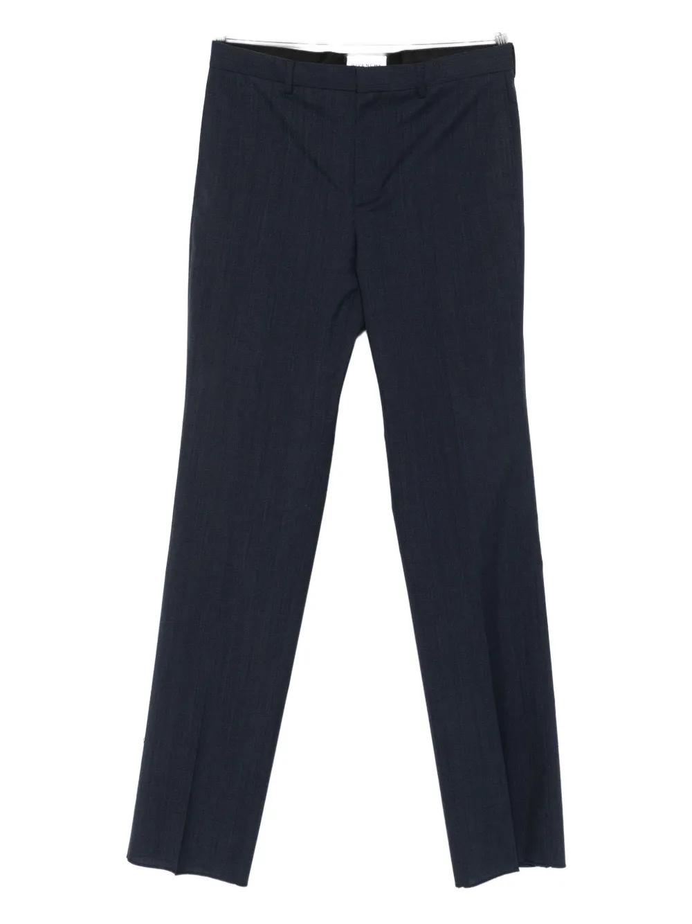 Givenchy pinstripe flat-front trousers Blauw