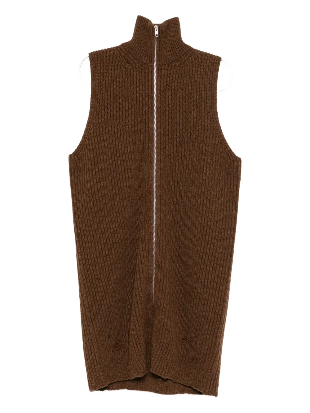 Mm6 Maison Margiela Gilet Clothing In Brown