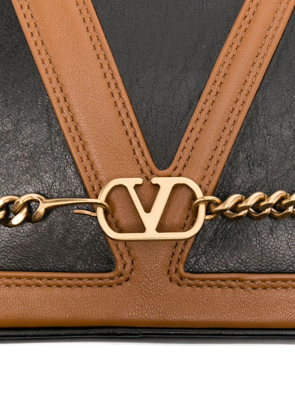 Valentino Garavani Vlogo shoulder bag Zwart