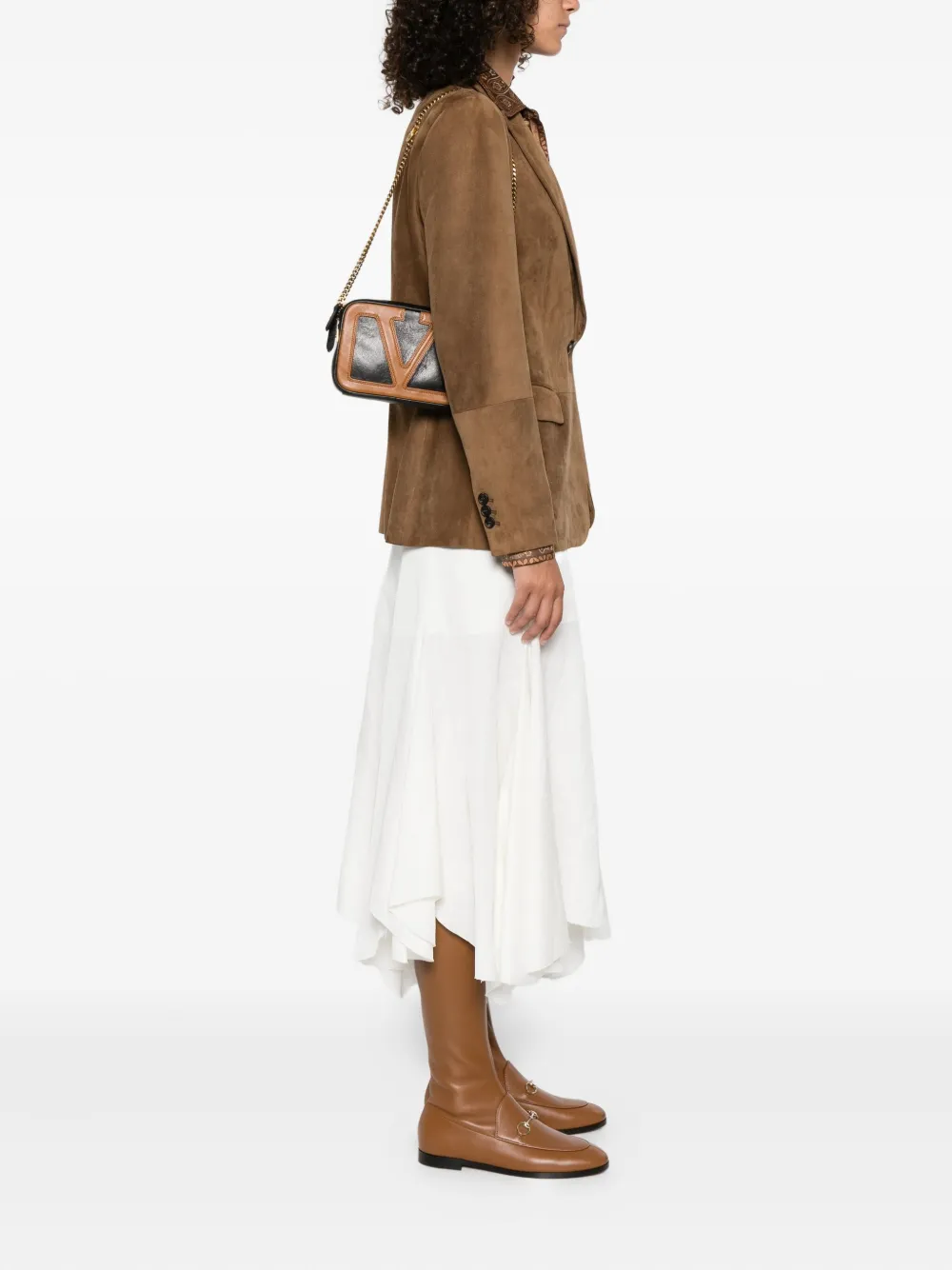 Valentino Garavani Vlogo shoulder bag Zwart