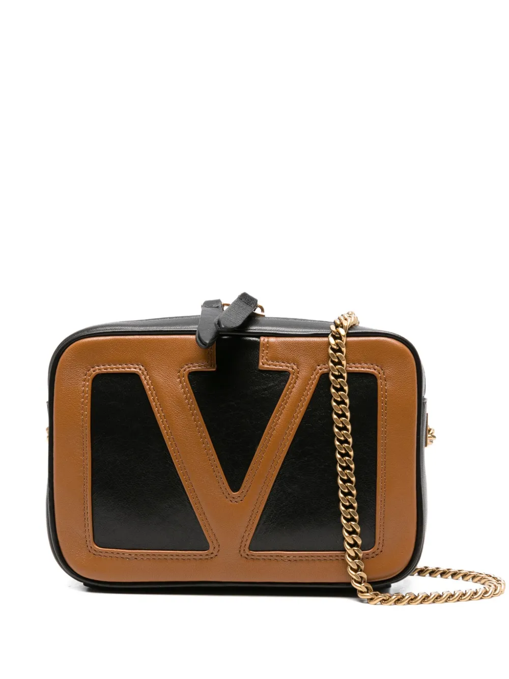 Valentino Garavani Vlogo shoulder bag Zwart