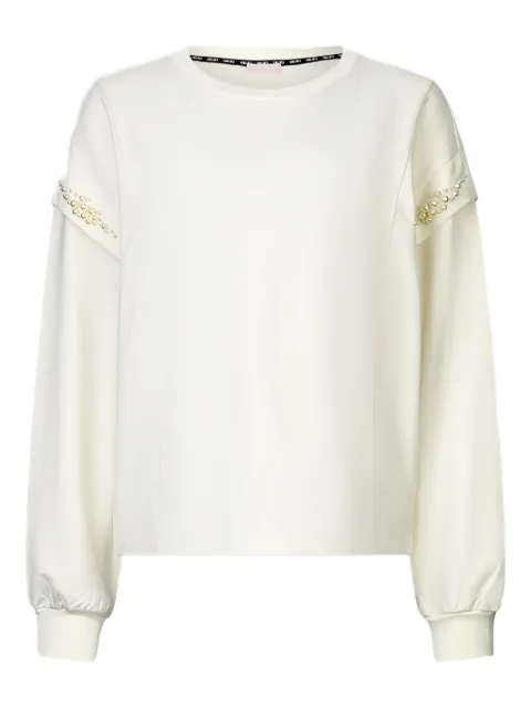 LIU JO pearl-embellished sweatshirt