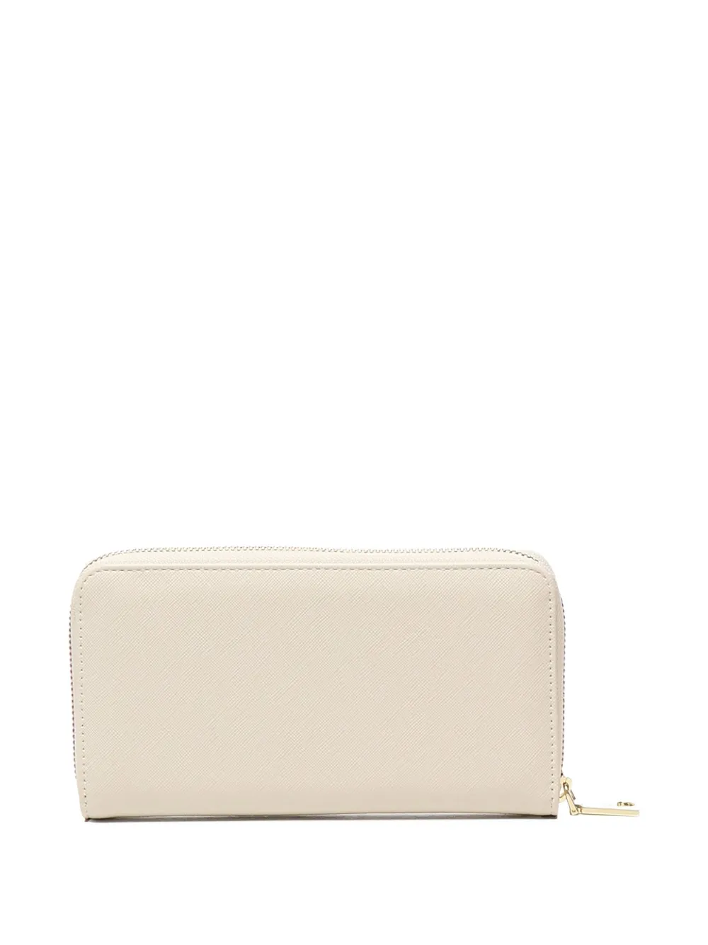 Love Moschino Portemonnee met ritssluiting en logo Wit
