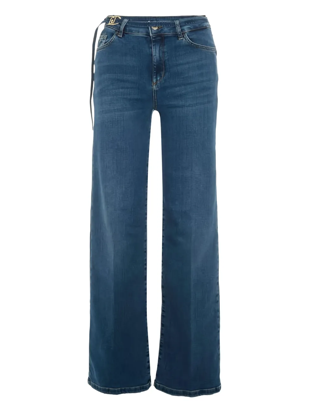 LIU JO belt-detail jeans | Blue | Image 1
