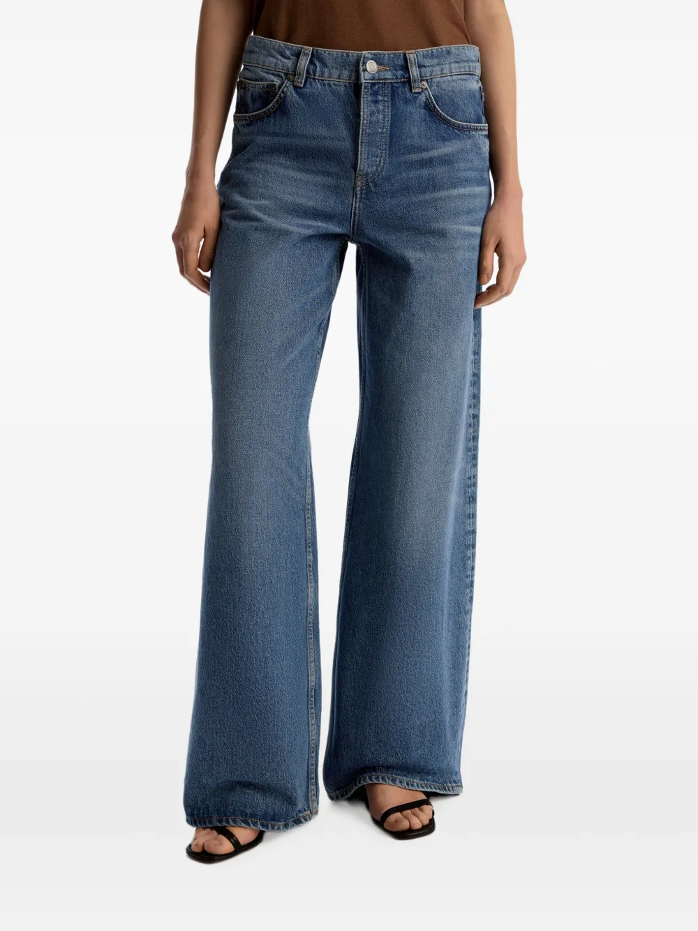 12 STOREEZ Katoenen jeans Blauw
