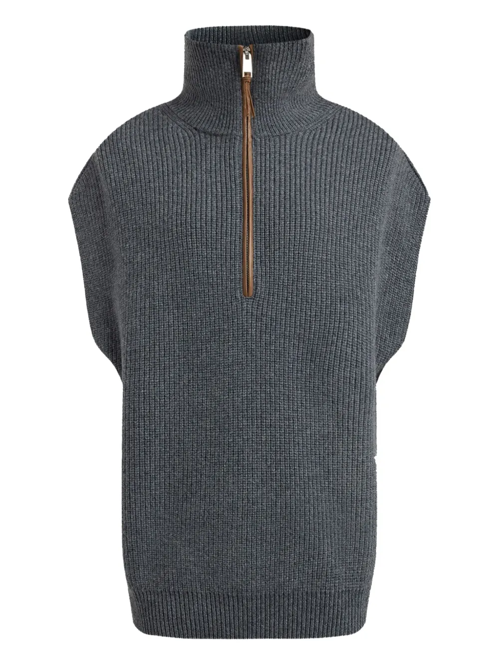 12 Storeez Ribbed-knit Vest