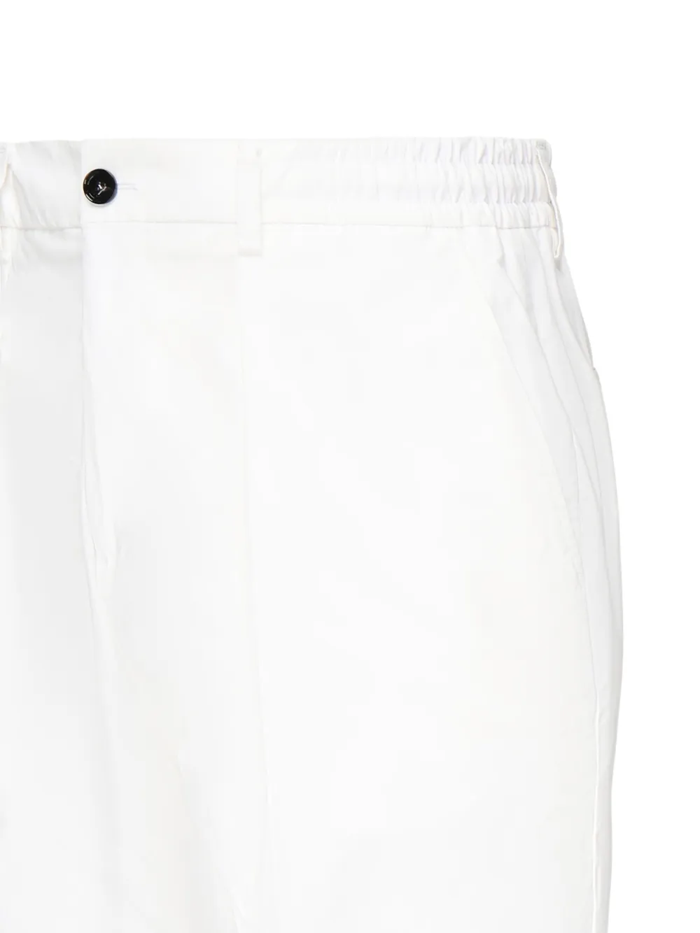 Be Able Dominique Pleated Elastic-waist Trousers In Gray