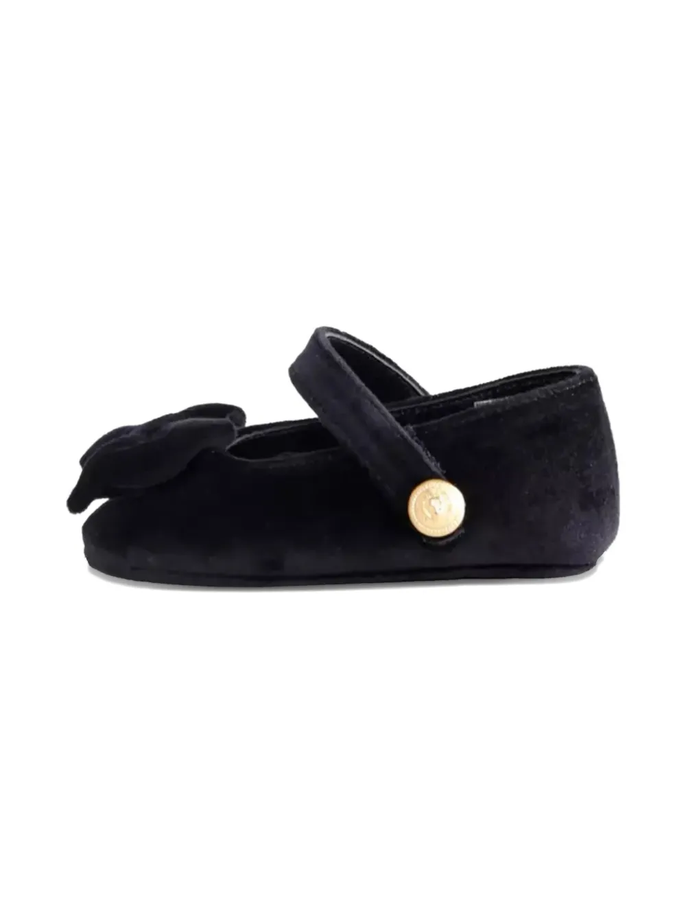 Balmain Kids bow-detail sandals - Zwart