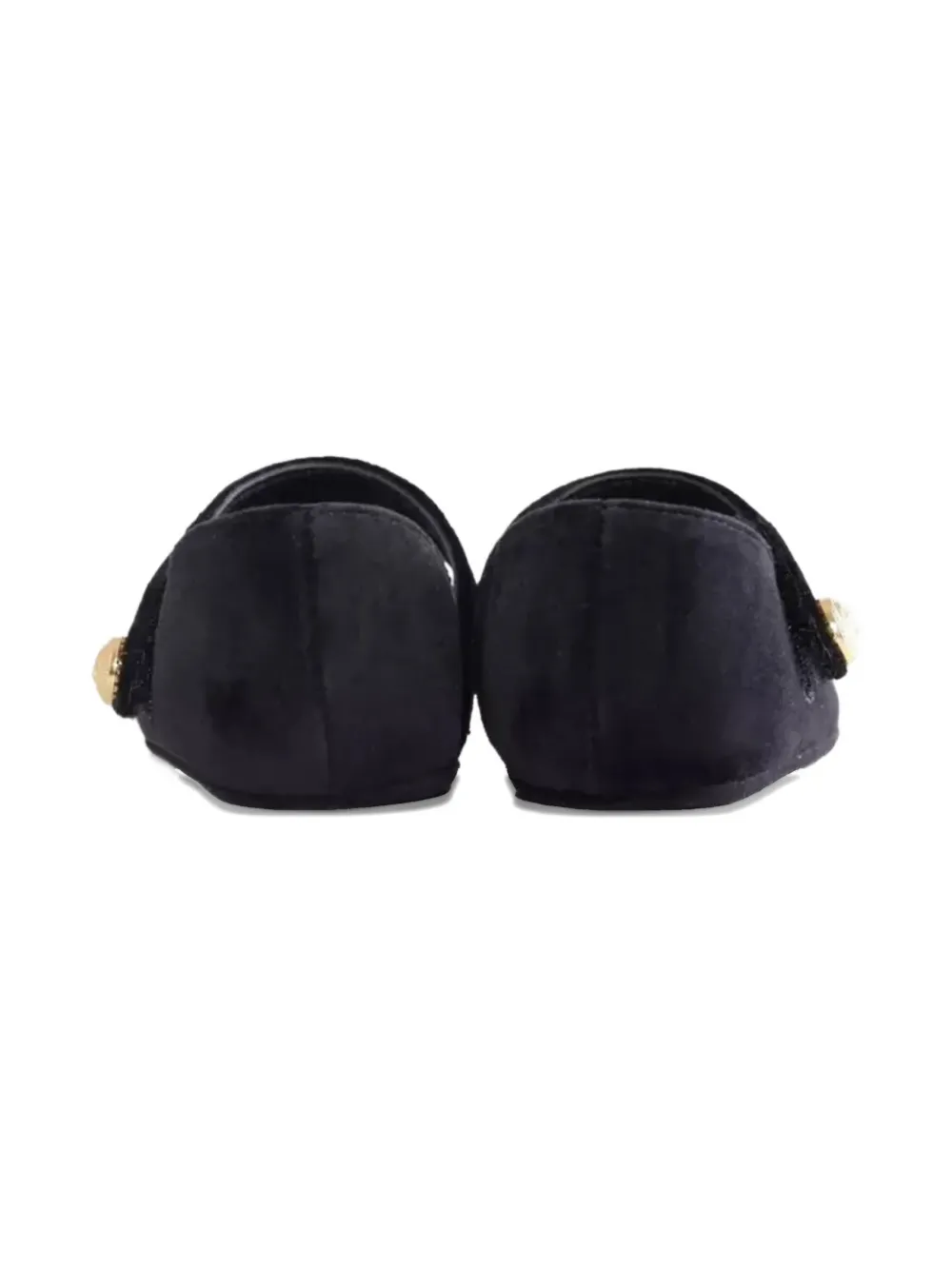 Balmain Kids bow-detail sandals Zwart