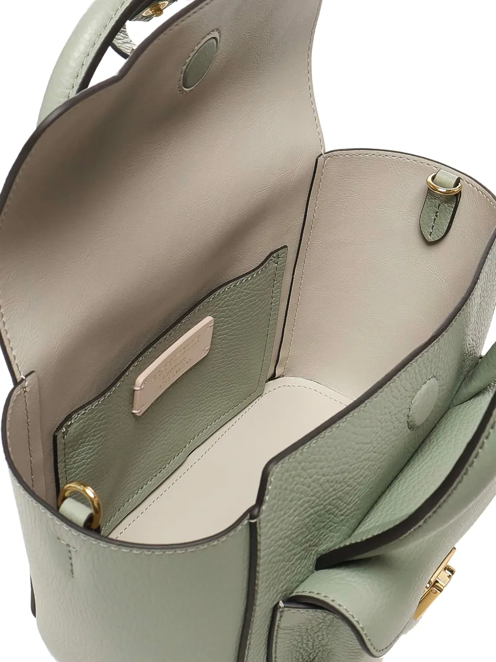 Coccinelle Double Beat shopper met handgreep Groen