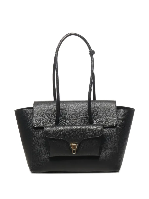 トートバッグ COCCINELLE Woman Tote bags Black E1S6F580101 736 Coccinelle Lorde Tote Bag | Black | FARFETCH JO