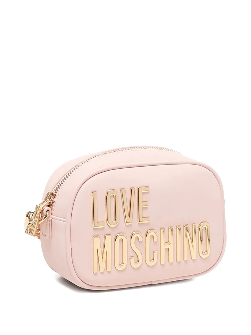 Love Moschino Schoudertas met kettingband Roze