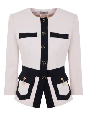 Elisabetta Franchi ウィメンズ スリムフィットジャケット通販