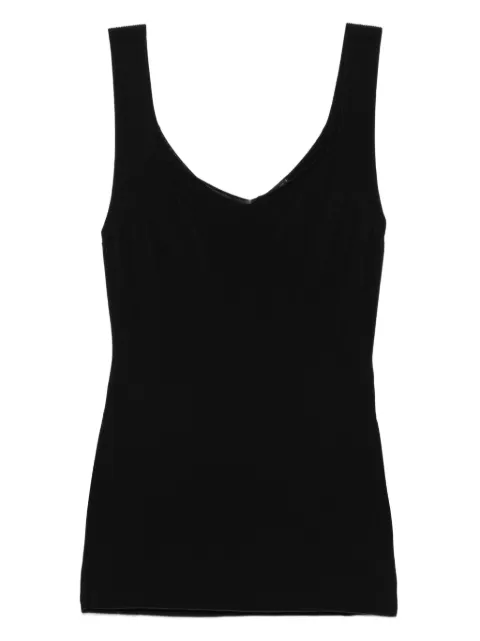 CHANEL Pre-Owned camiseta tejida de canalé 2010
