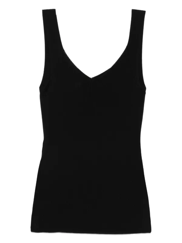 CHANEL ブラック タンクトップ極上美品】CHANEL/シャネル スパンコール