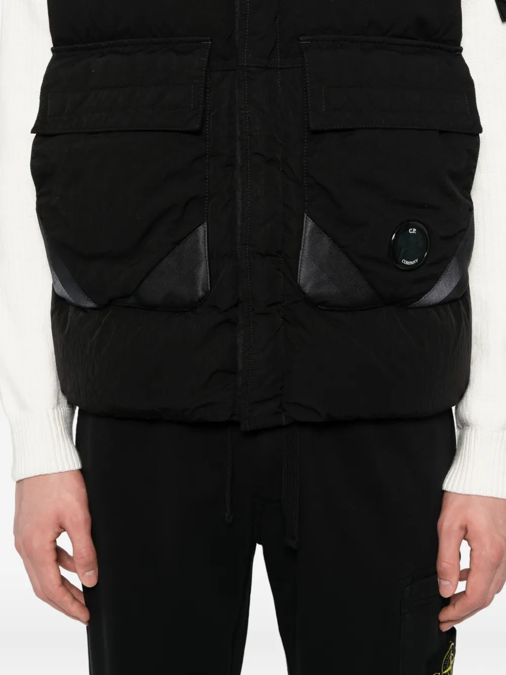 C.P. Company Bodywarmer met zak Zwart