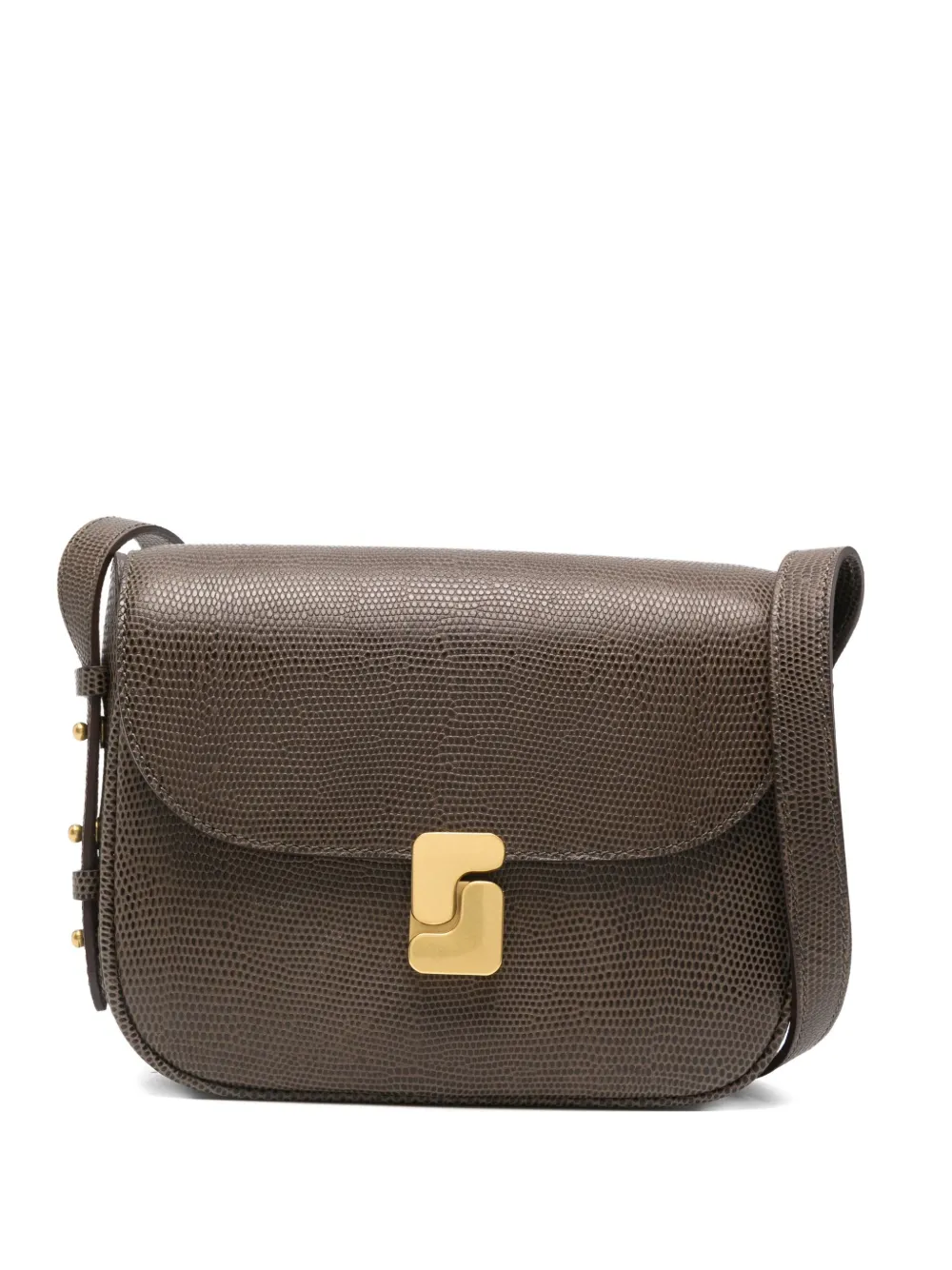 Soeur leather crossbody bag - グリーン Soeur leather crossbody bag - グリーン