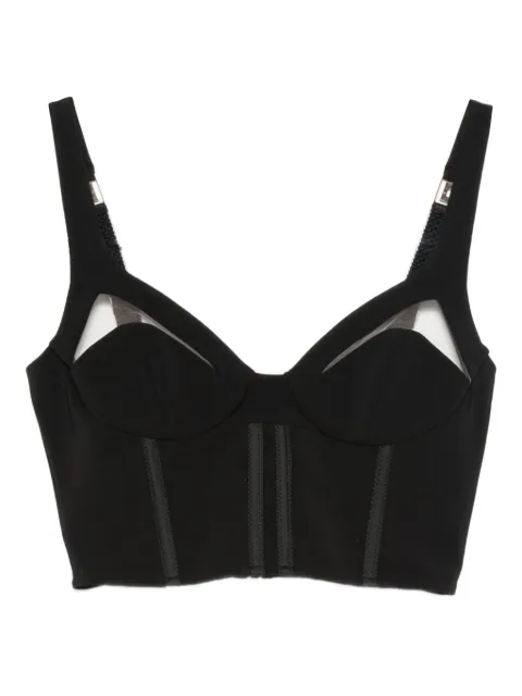 Elisabetta Franchi cut-out sleeveless top