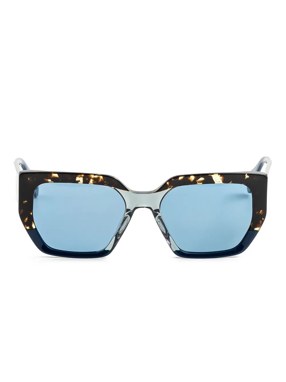 Gigi Studios Tortoiseshell Geometric Sunglasses