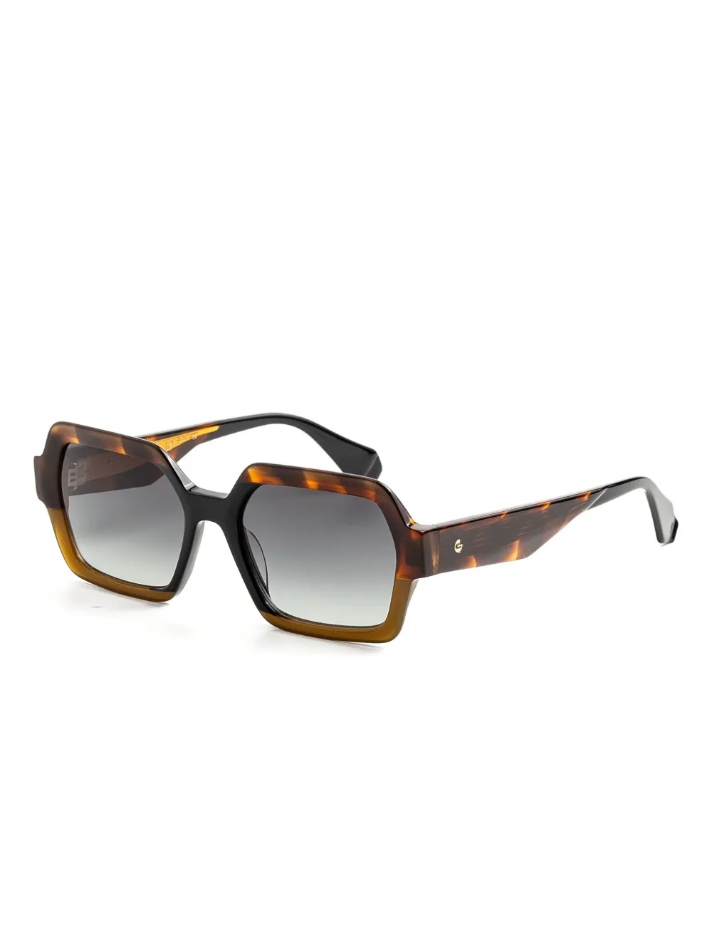 GIGI STUDIOS hexagonal-frame sunglasses Bruin