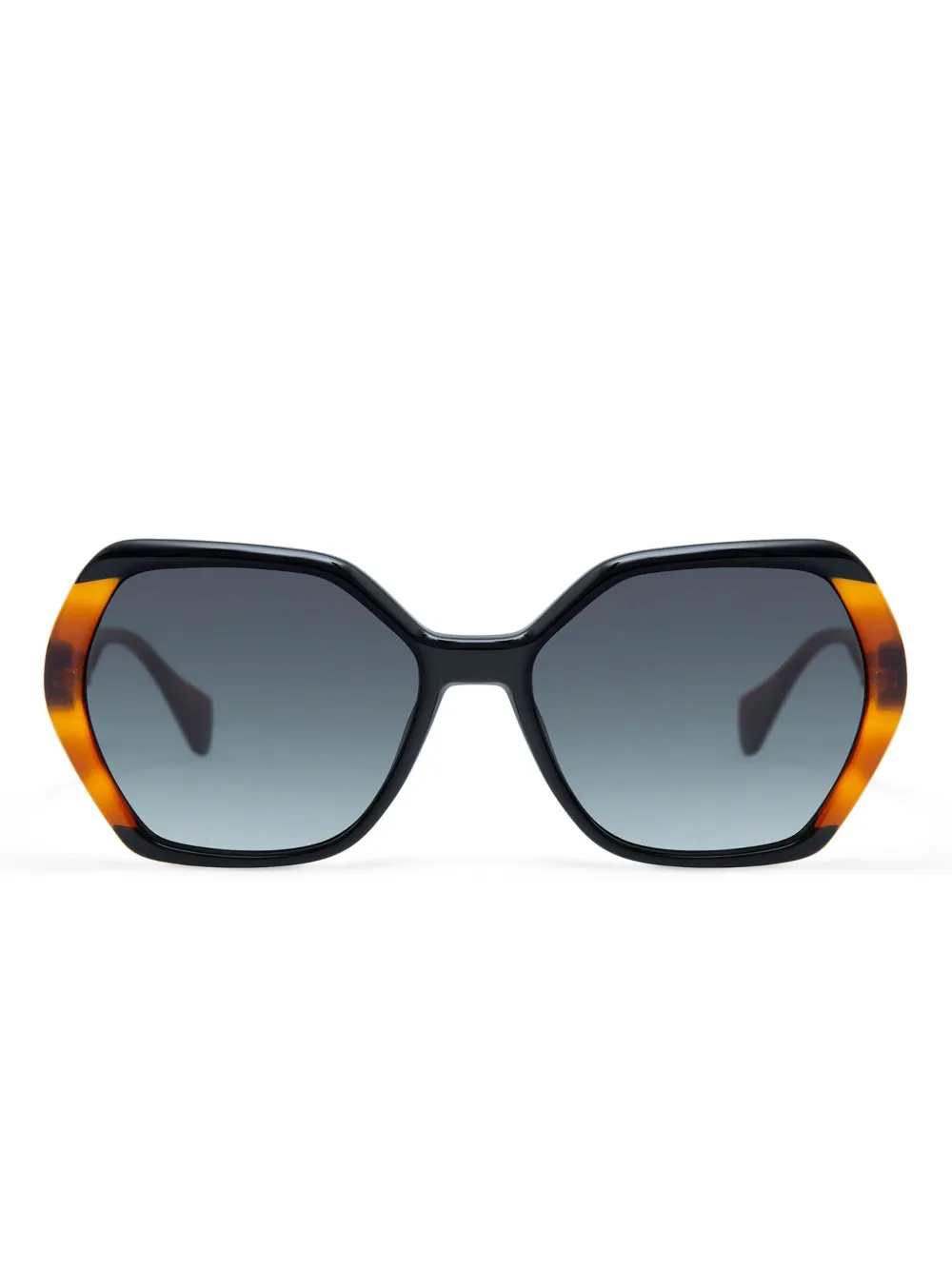 GIGI STUDIOS Thadeus square-frame sunglasses Zwart