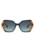 GIGI STUDIOS Thadeus square-frame sunglasses - Black