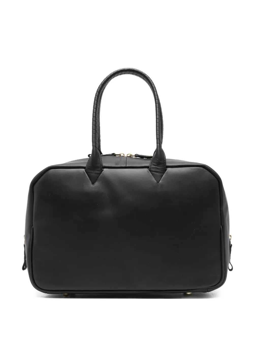 Cornelian Taurus By Daisuke Iwanaga Leather Tote Bag In Black