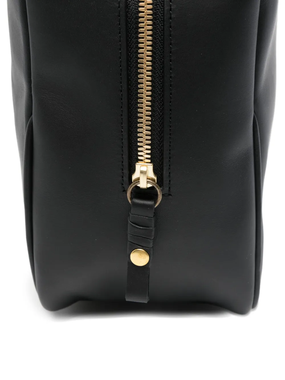 Cornelian Taurus By Daisuke Iwanaga Leather Tote Bag In Black