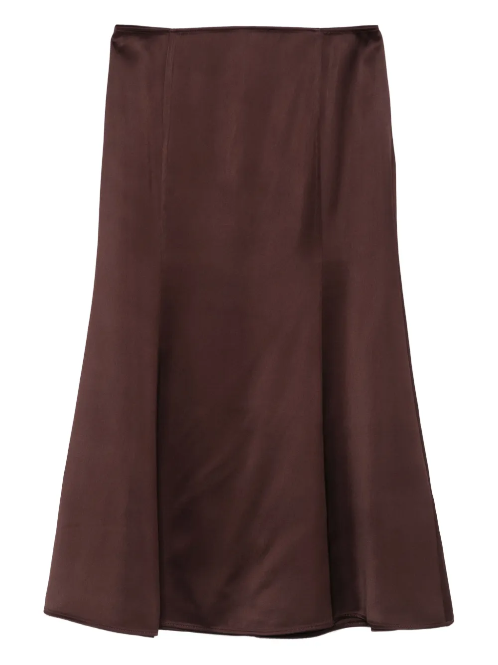 HERSKIND A-line midi skirt | Brown | Image 1