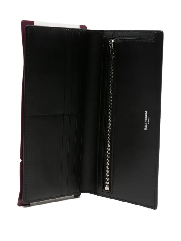 領収書付 BALENCIAGA PASSPORT ロングウォレット 1 チケット 国内発送☆BALENCIAGA】PASSPORT ロング ウォレット 1チケット