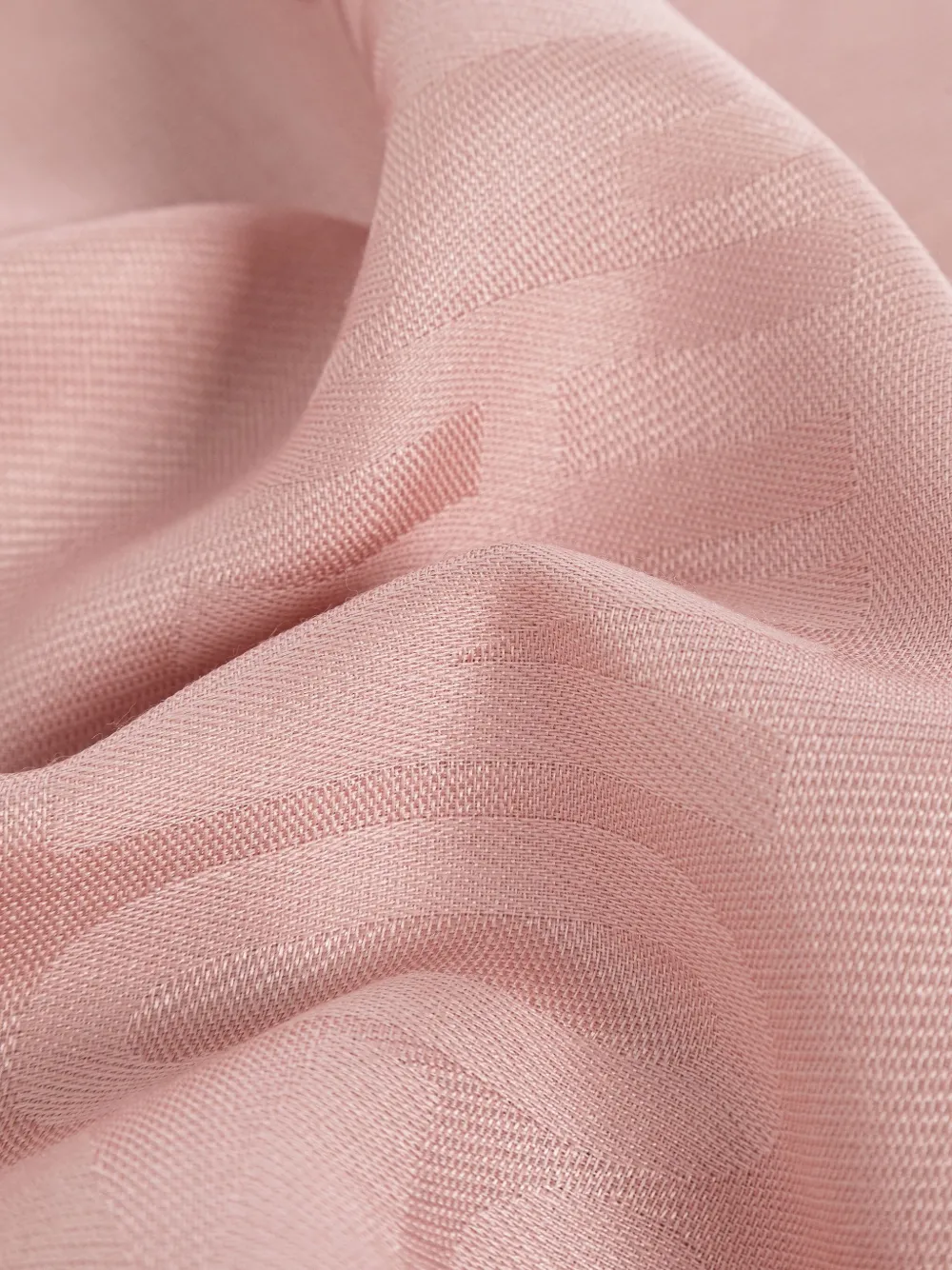 Moschino Sjaal met logo-reliëf en franje Roze