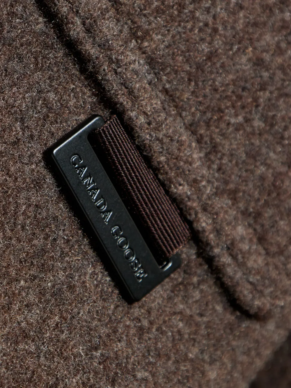 Canada Goose button-fastening patch-pockets shirt jacket Bruin