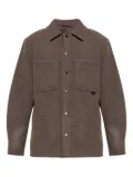 Canada Goose button-fastening patch-pockets shirt jacket - Brown