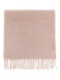 Canada Goose tasselled alpaca scarf - Pink