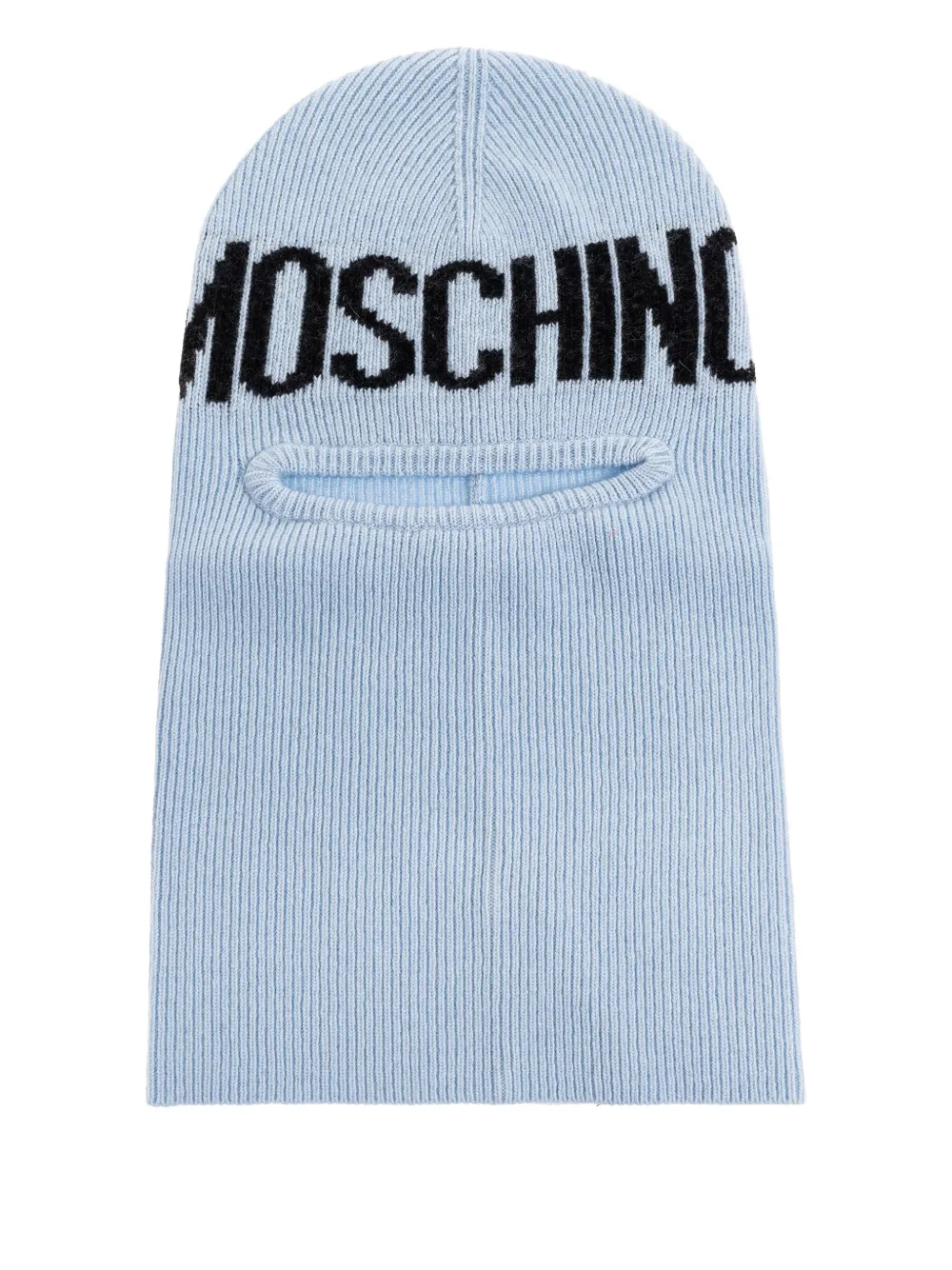 Moschino logo-detail balaclava Blauw