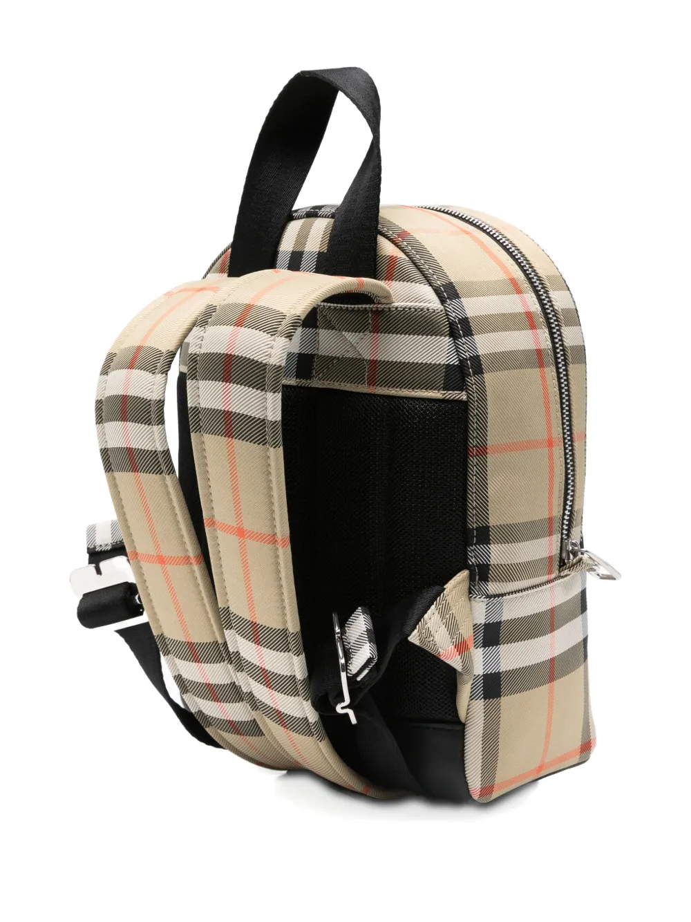 Burberry Kids Vintage-pattern backpack Beige
