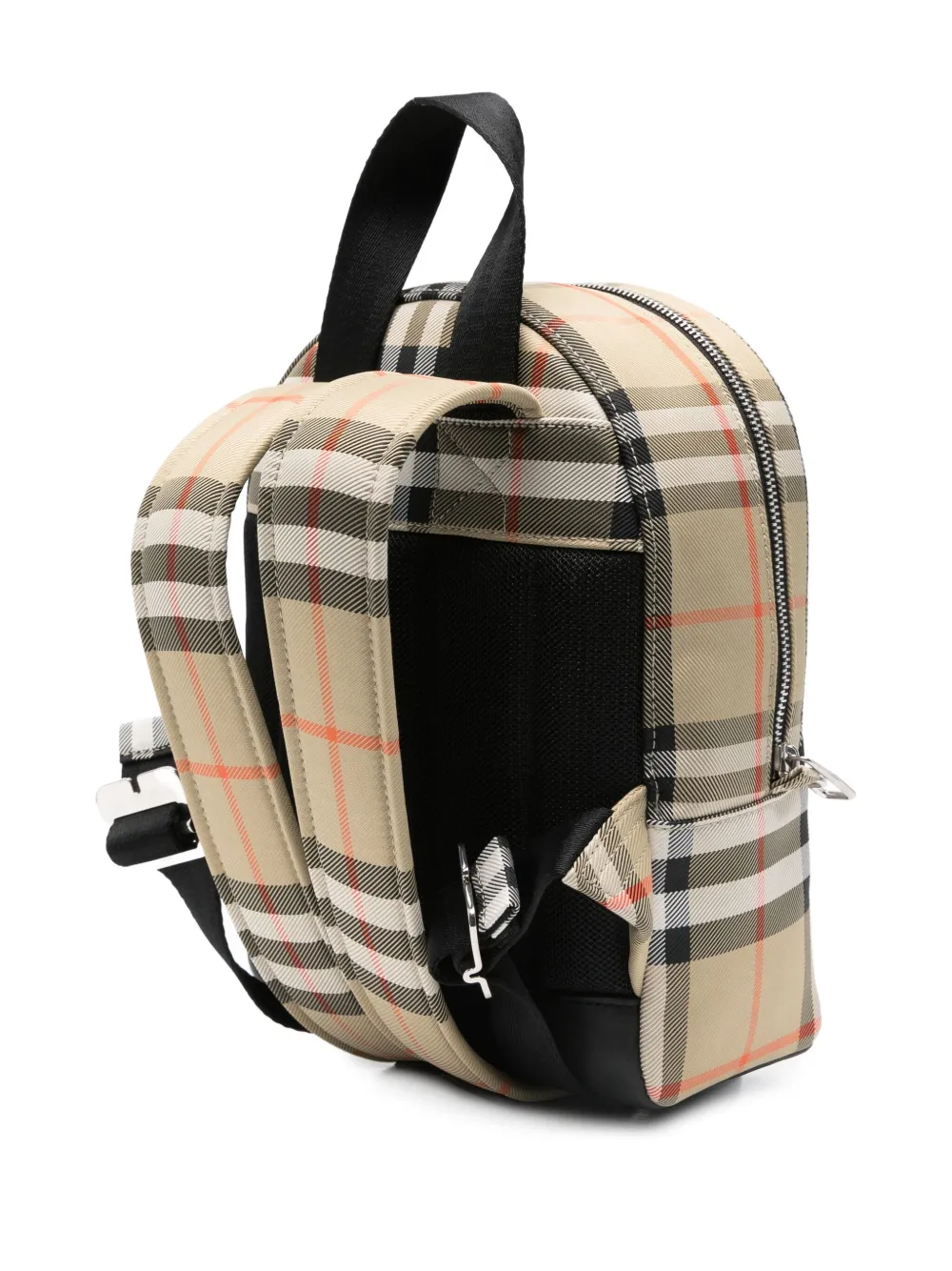 Burberry Kids Vintage-pattern backpack - Beige