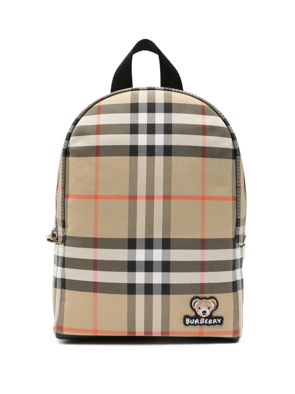 Burberry Kids Vintage-pattern backpack Beige