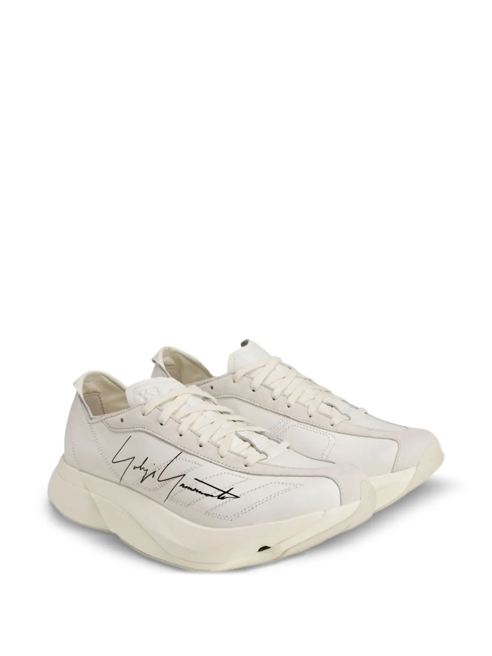 Y-3 Adios Pro 3.0 LX leather sneakers White