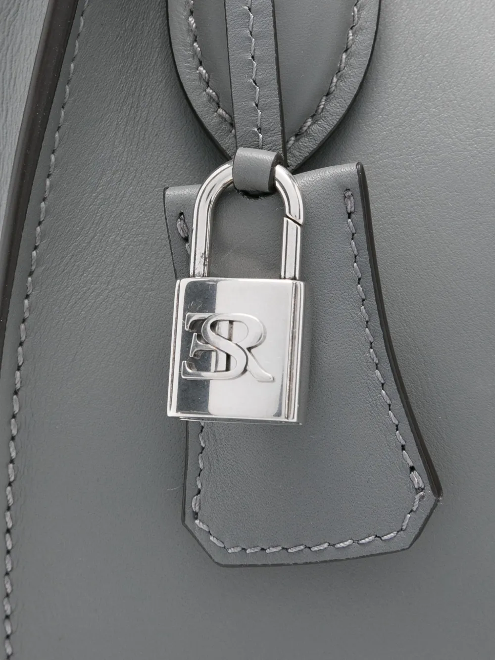 Ermanno Scervino padlock-detailing tote bag Grijs