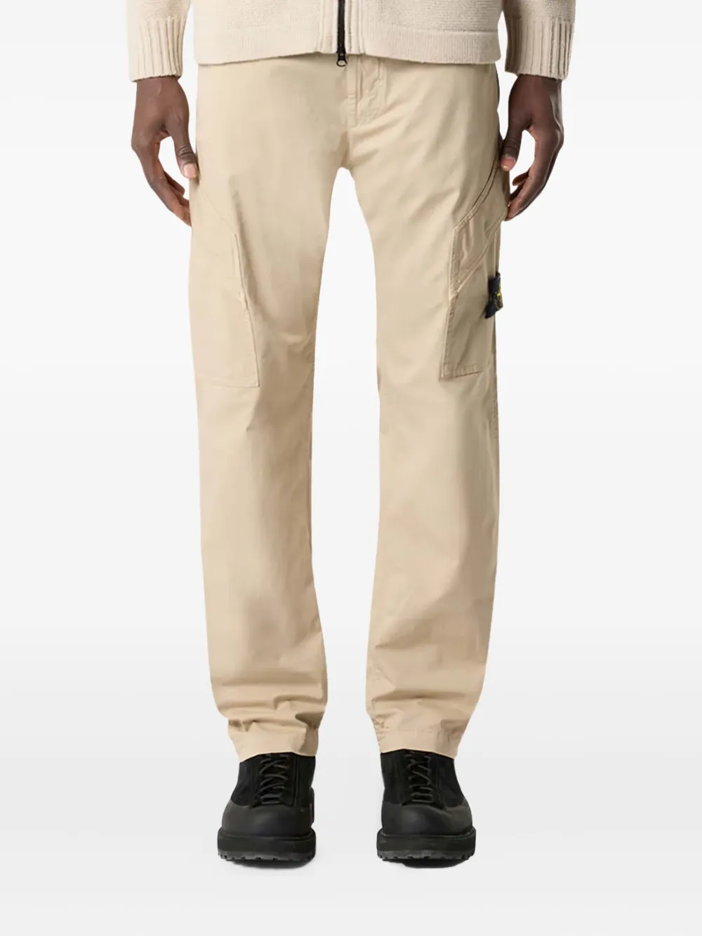 Stone Island cargo-pocket trousers Beige