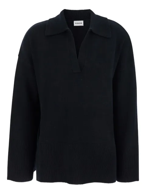 P.A.R.O.S.H. polo-neck ribbed sweater