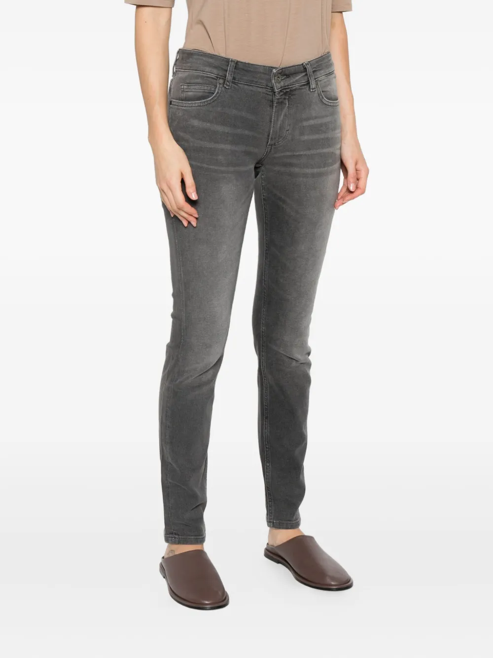 Marc O'Polo recycled-cotton jeans Grijs
