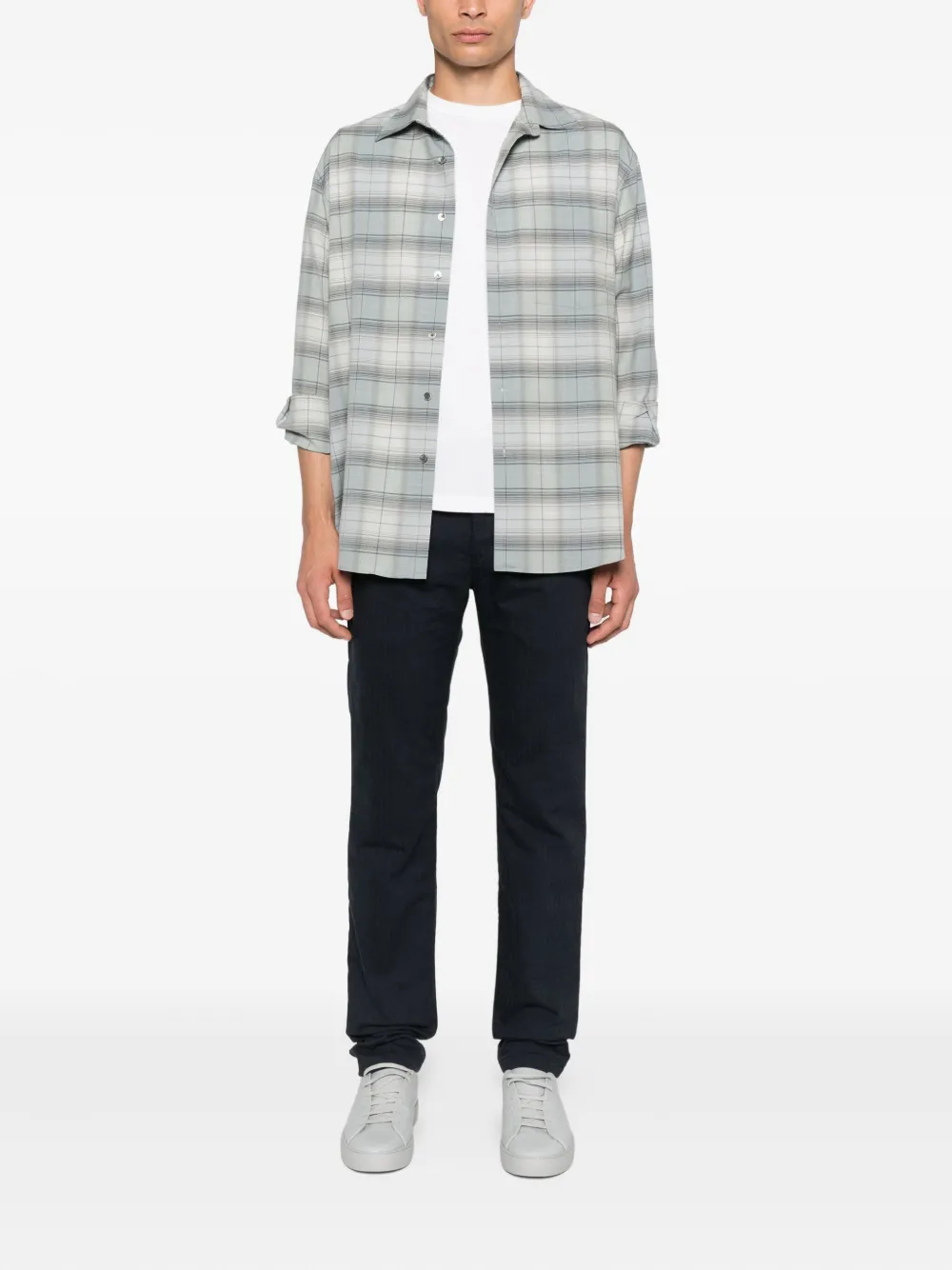 Marc O'Polo Straight broek - Blauw