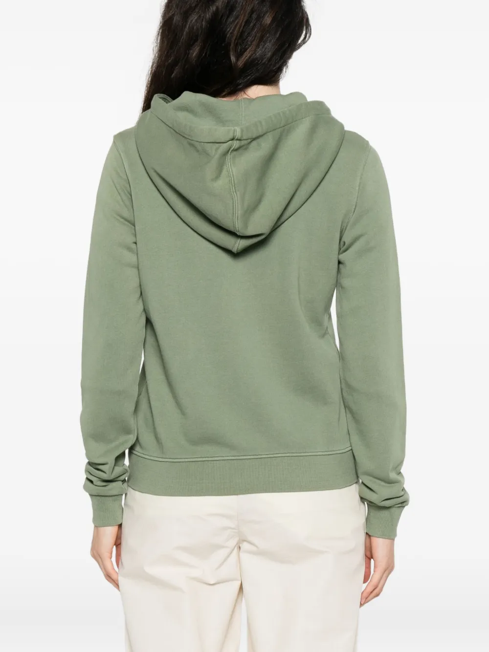 Marc O'polo Zip-up Hoodie In Green