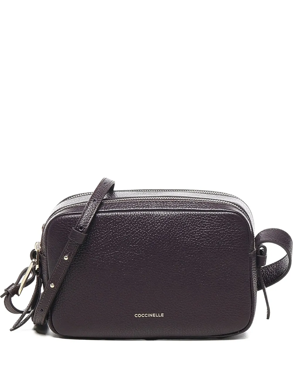 zip-fastening adjustable-strap shoulder bag