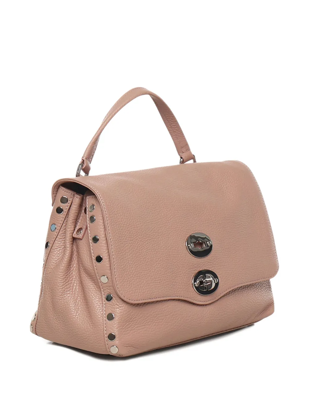 Zanellato small Postina leather shoulder bag Roze